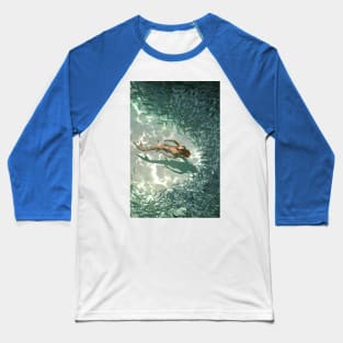 Cutting Through the Shallows Baseball T-Shirt